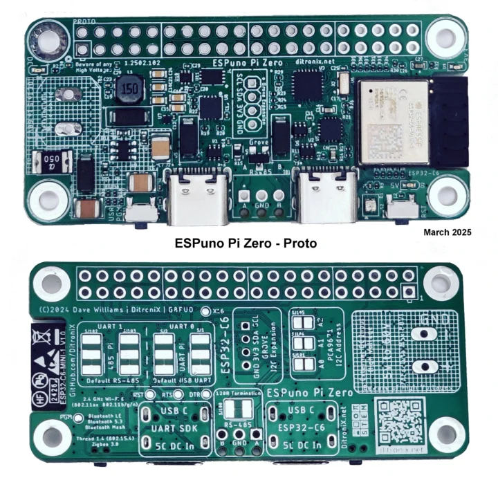 Prototype Espuno Pi Zero