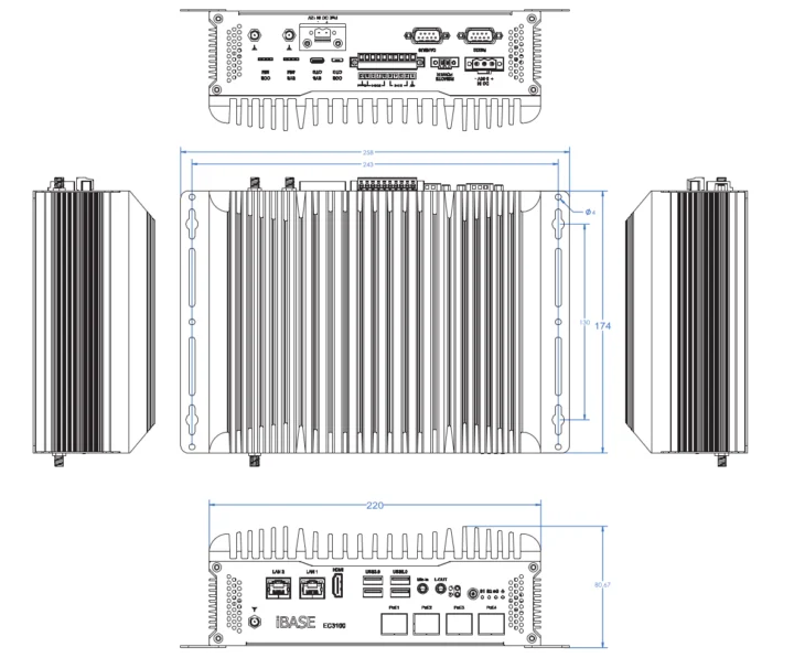 Dessins IBase EC3100