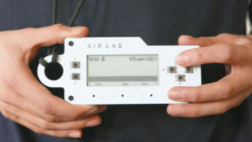 Air Lab ESP32-S3 air quality monitor