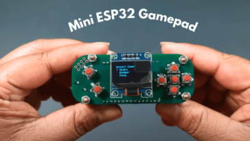 Mini ESP32 Gamepad