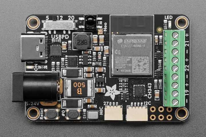 Adafruit Sparkle Motion Top View