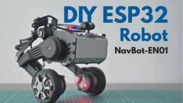 NavBot-EN01 DIY ESP32 Robot