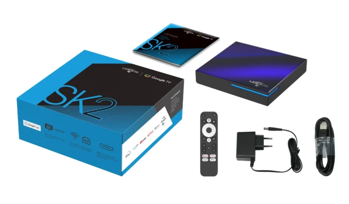 Contenu du package Ugoos SK2