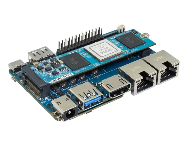 Banana Pi BPI-CM6 Board Carrier avec accélérateur Deepx M1