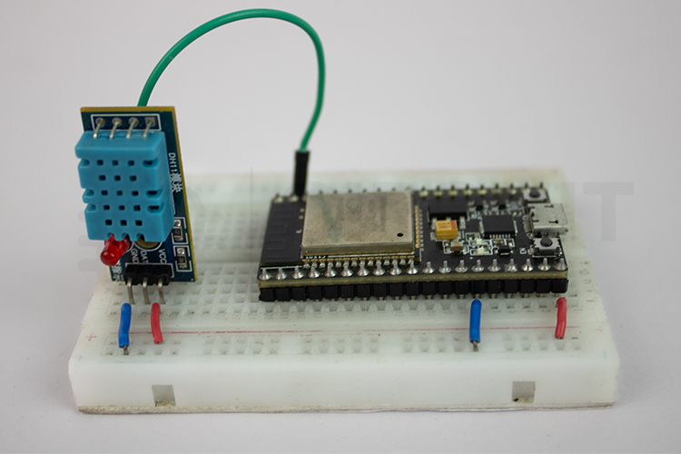 Configuration matérielle de l'expéditeur SMS ESP32 basé sur l'API