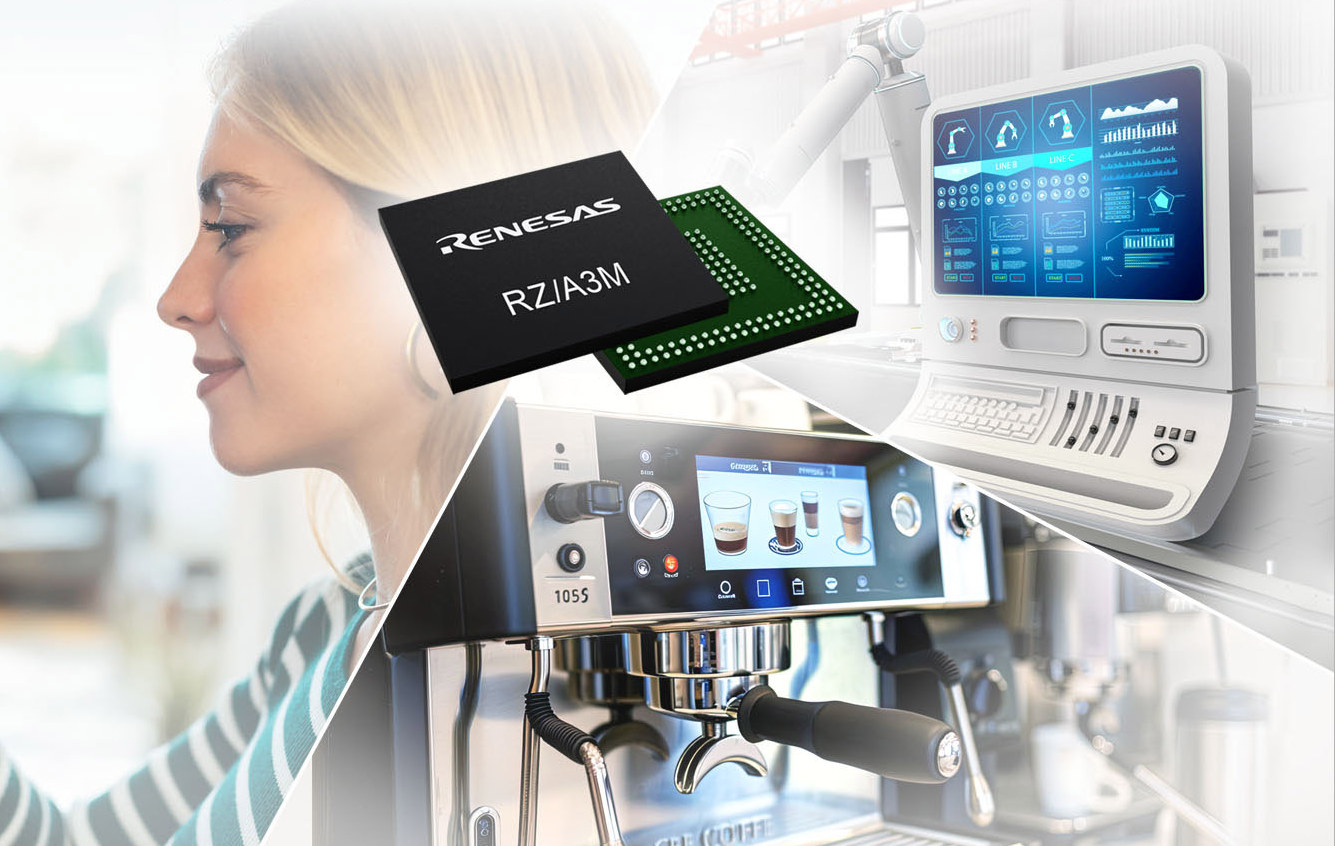 Renesas RZ/A3M MPU 128MB DDR3L
