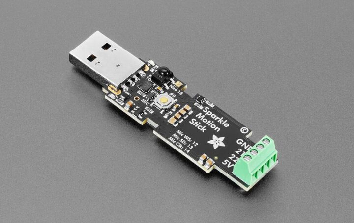 Adafruit Sparkle Motion Stick + Enceinte kit PCB uniquement