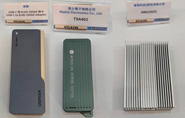 Realtek 10 Gbps Ethernet USB 3.2 Adaptateurs