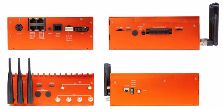 NXP Orangebox 2.0 Contrôleur de domaine automobile TOUT Vue latérale