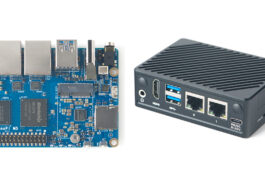 NANOPI M5 - A Rockchip RK3576 SBC avec HDMI, Dual GBE, M.2 NVME et SDIO WiFi Sockets, UFS 2.0 Support de stockage