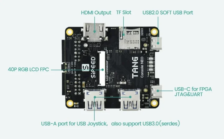 SIPEED Tang Console Neo Hdmi USB
