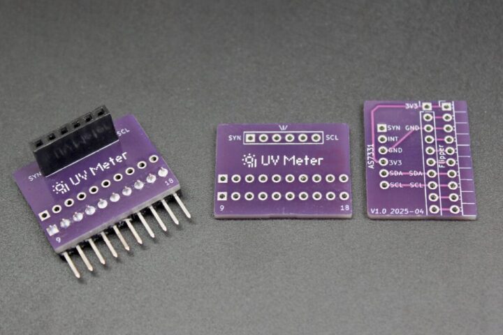 PCB personnalisé du compteur UV Flipper Zero