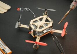 Another Take on DIY ESP32 Drone, Now with Popsicle Sticks
