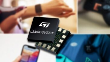 ST Micro LSM6DSV320X 6 axis IMU
