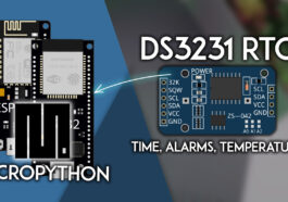 Micropython: ESP32 / ESP8266 avec DS3231 Clock en temps réel