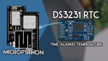 Micropython: ESP32 / ESP8266 avec DS3231 Clock en temps réel