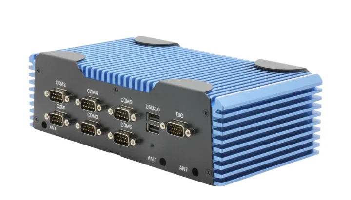 Intel Atom X7000re Box embarqué sans ventilateur PORS PORTS COM PORT DIO