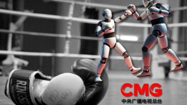 Humanoid Robots Face Off in Kickboxing Debut
