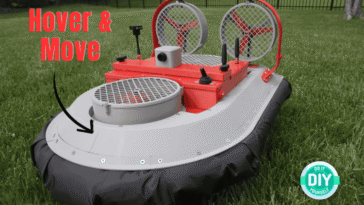 RC Hovercraft Combines Lift, Thrust, and Terrain Adaptability