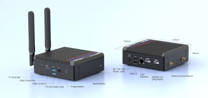 MINIX NEO Z150-0DB MINI PC SPÉCIFICATIONS