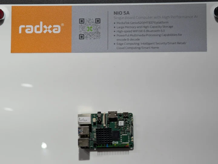 Médiat Genio 520 MT8371 SBC Computex 2025