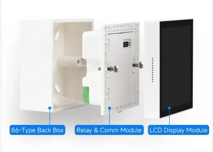 Installation de la boîte de jonction de 86
