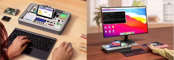 Mouse de clavier Crowpi 3 Wireless