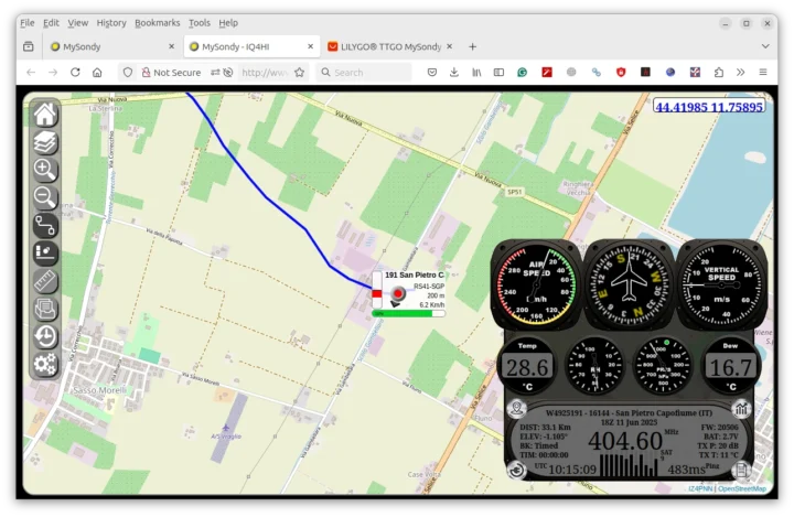 MySondy Go Weather Balloon Détails