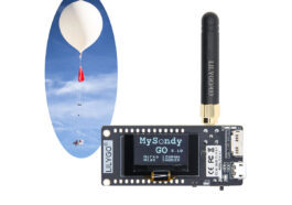 LILYGO MySondy GO for radiosondes and weather balloons tracking