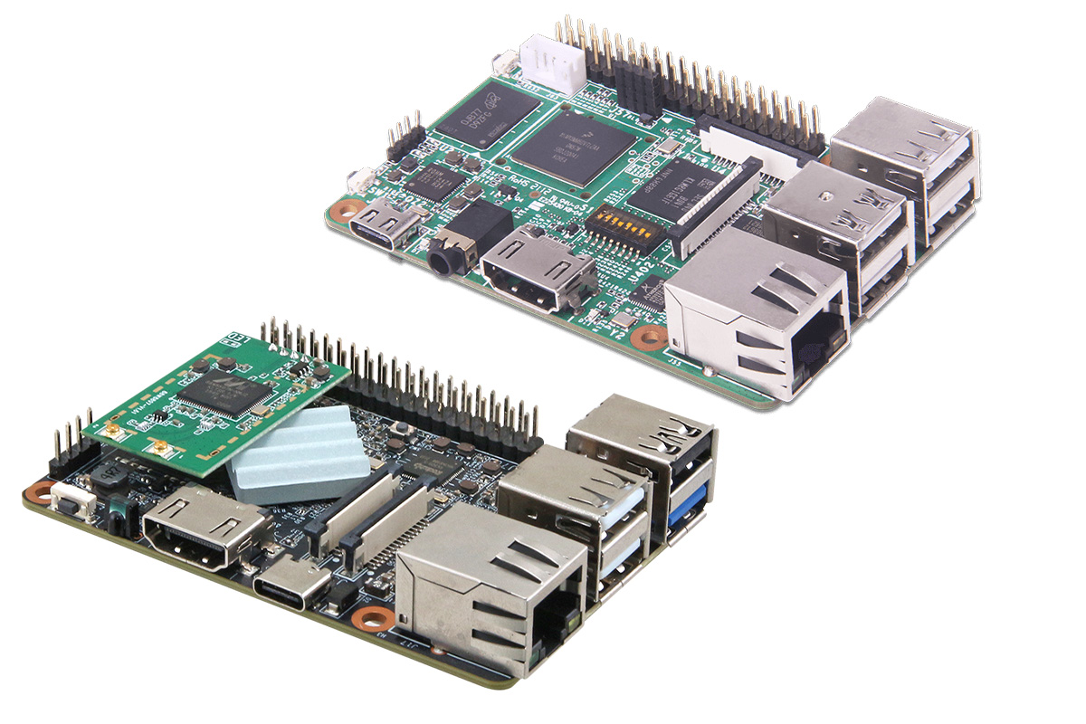 ACP 3566 PI and ACP IMX8 PI Raspberry Pi industrial SBCs
