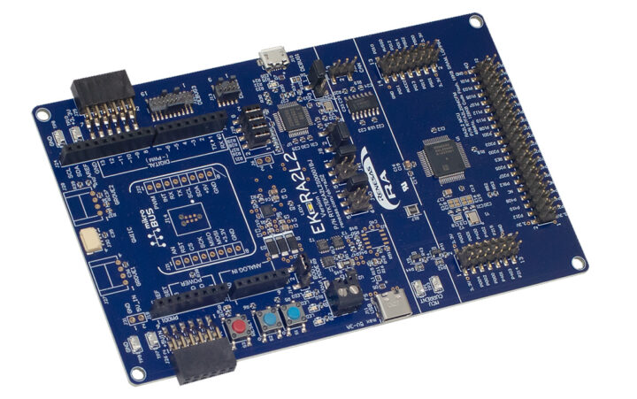 Kit d'évaluation EK-RA2L2 pour le groupe MCU RA2L2