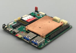 BentoIO-CMX1 low-profile RPi CM5 carrier board