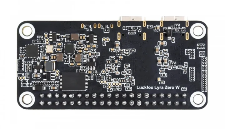 Luckfox Lyra Zero W côté inférieur