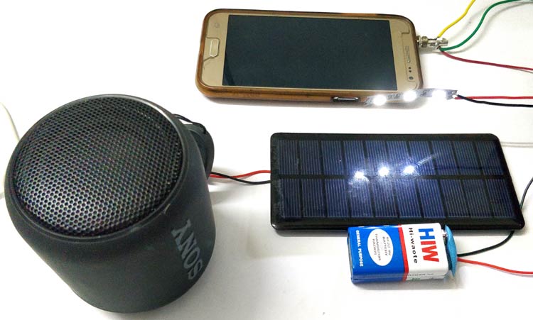   Transfert audio à l'aide de la technologie Li-Fi