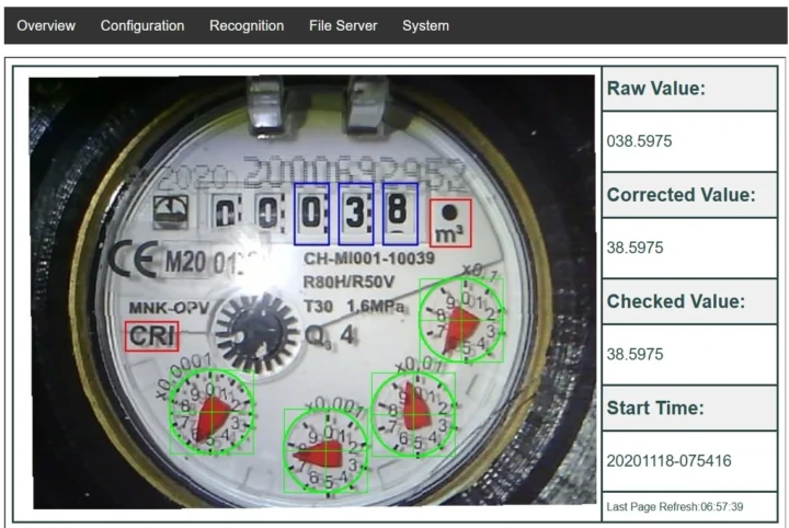 Le tableau ESP32-S3 lit le compteur d'eau