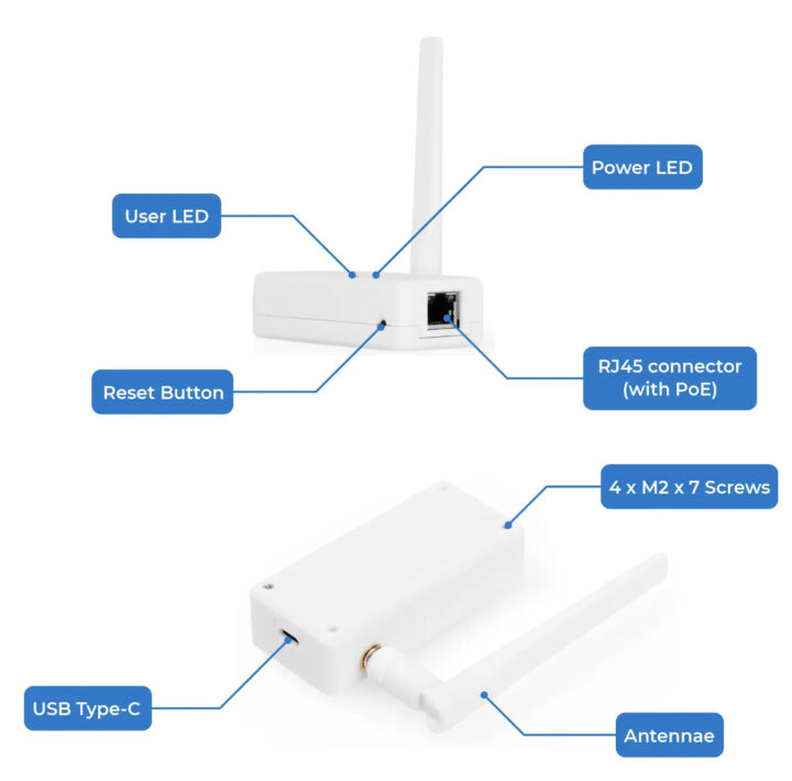 Présentation du matériel de l'adaptateur Ethernet Xiao W5500 