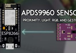 ESP8266 NODEMCU: APDS9960 Proximity Light RGB Gesture Capteur (Arduino)