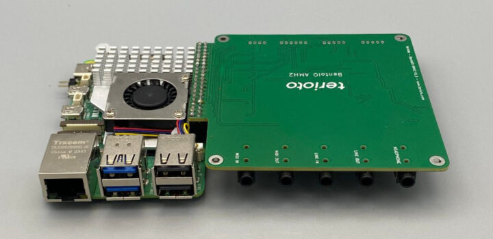 Bentoio Amh2 Pro Audio, midi chapeau connecté à Raspberry Pi