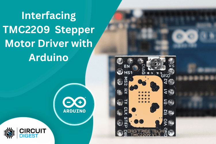 Interfaçage TMC2209 Conducteur de moteur pas à pas avec Arduino Uno - Direction de base et contrôle de pas 1 Interfacing TMC2209 with Arduino