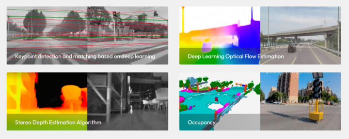 Divers algorithmes d'apprentissage en profondeur fonctionnant sur RDK x5