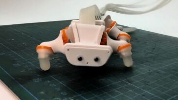 Salamander Robot Upgraded with Flexible Spine Movement
