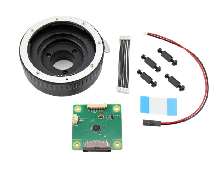 Adaptateur de lentille Canon EF / EF-S pour Raspberry Pi