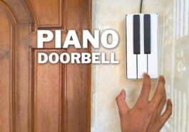 DIY Piano Doorbell Replaces Classic Chime Sound