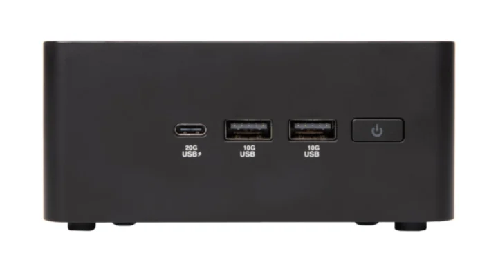 Panneau avant Mini PC 20 Gbit / sport USB-C Panneau avant Mini PC 20 Gbit / sport USB-C
