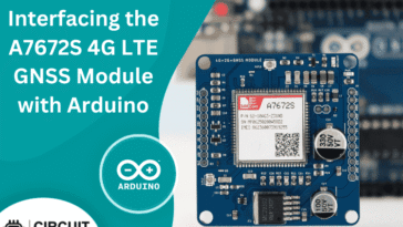 Interfacing A7672S 4G LTE with Arduino