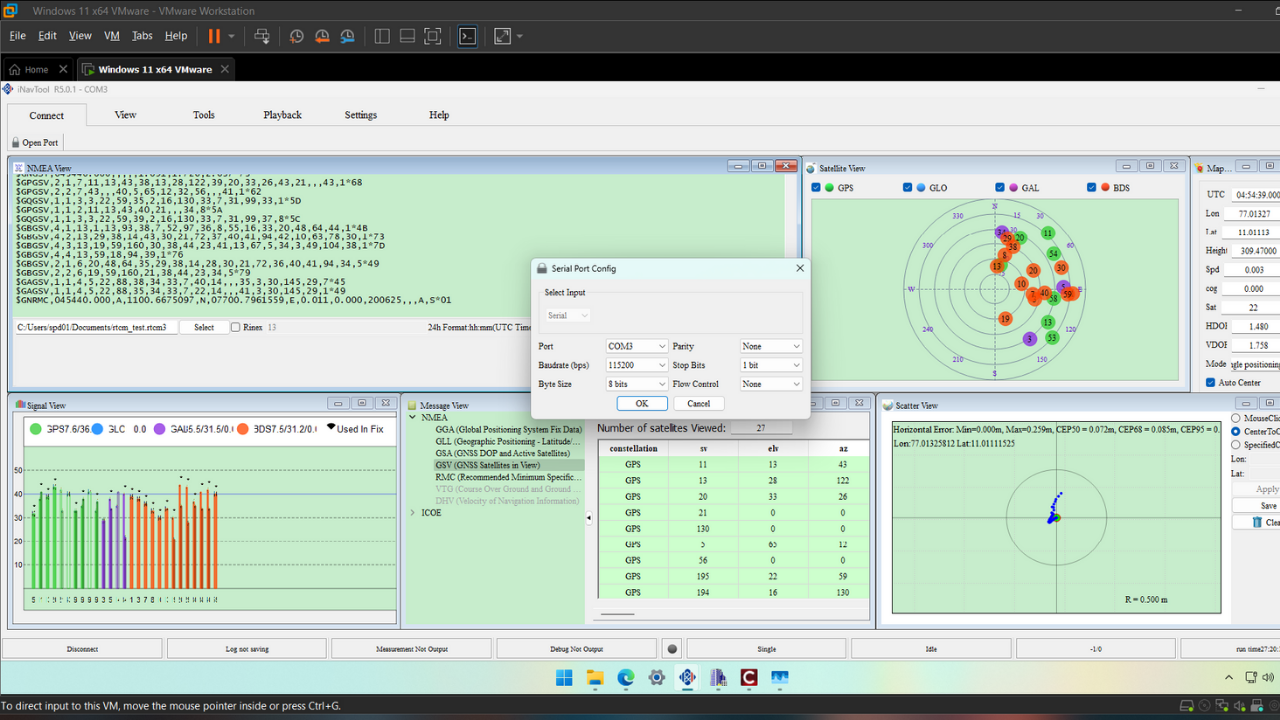   UI du logiciel Inavtool