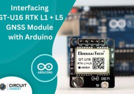 Goouuu Tech GT-U16 RTK L1+L5 Module with Arduino