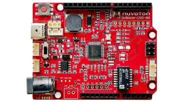 Nuvoton NuMaker-UNO-M4 Cortex-M4 industrial dev board