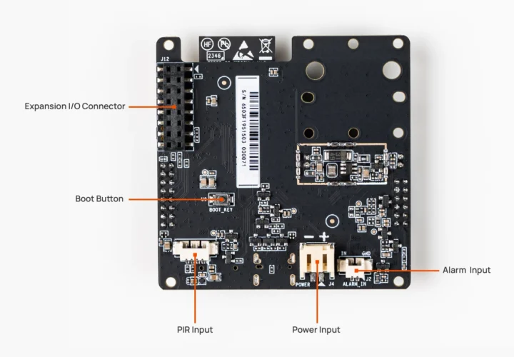 ESP32-S3 Camera Board PIR et alarme entrées