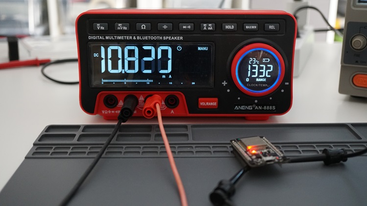 ESP32 DOIT Board - consommation d'énergie en mode de sommeil profond